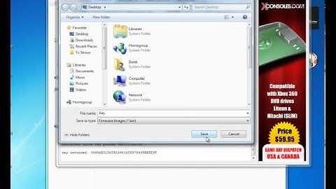 How to Flash a LiteOn Xbox 360 Dvd Drive to LT 3.0