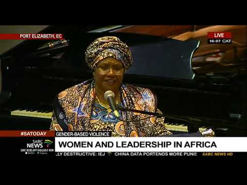 Dr  Joyce Banda delivers Women and Leadership in Africa public lecture