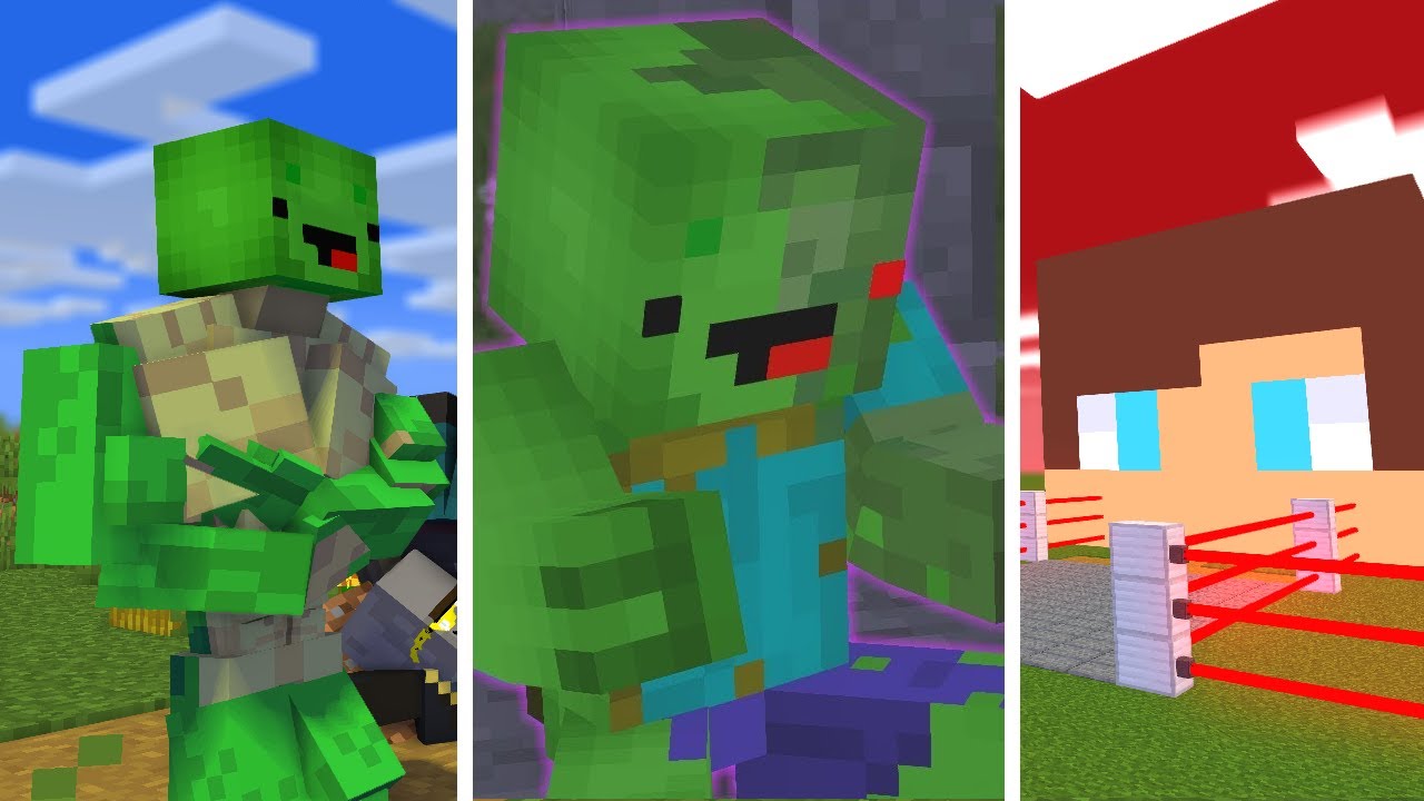 【Maizen】🤪Top 4 Maizen Animation🤪【Minecraft Mikey and JJ】 - YouTube