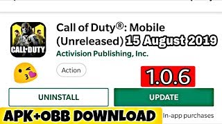 call of duty mobile latest version 1.0.6 Download| apk + obb/data| New Global Update Australia/peru screenshot 1