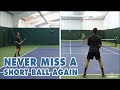 How To Stop Missing The Short Ball - Tennis Strategy