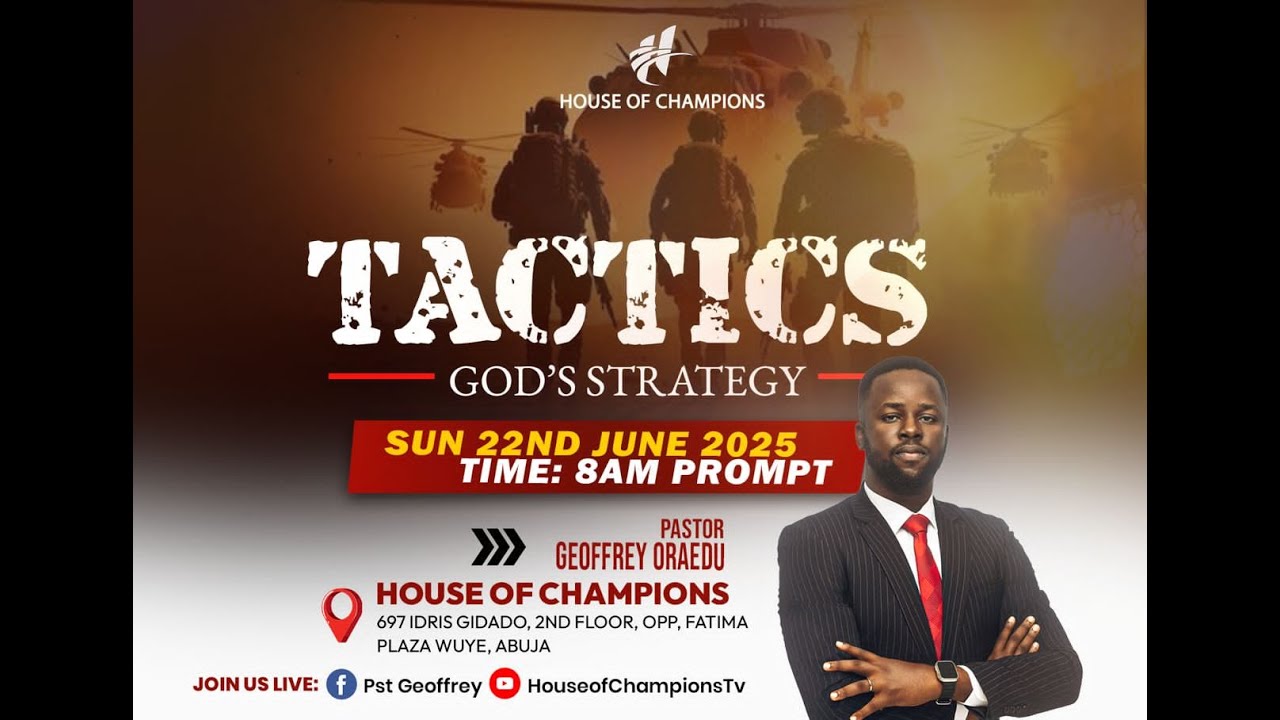 TACTICS GOD'S STRATEGY