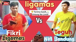 Teguh NHI Bandung [ longpimples ] vs Fikri Spinner LIGAMAS Jakarta @UntungNOLIMIT tenis meja