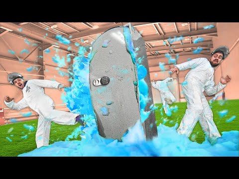 УНИЧТОЖАЕМ СЕЙФ СЛОНОВЬЕЙ ЗУБНОЙ ПАСТОЙ!