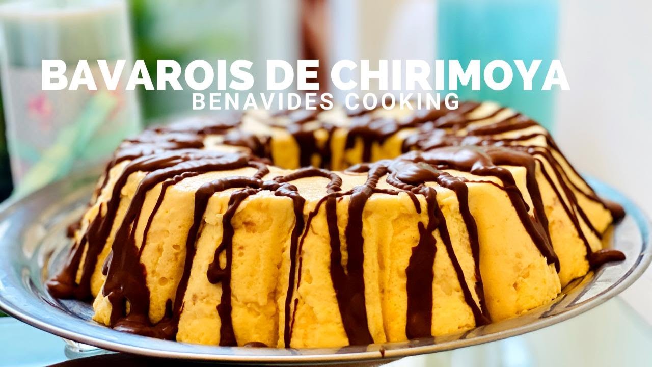 Как приготовить баварский пудинг с черимойей