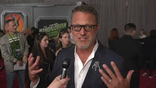 Star Wars The Mandalorian and Grogu LA World Premiere - itw Steve Blum (Official video)