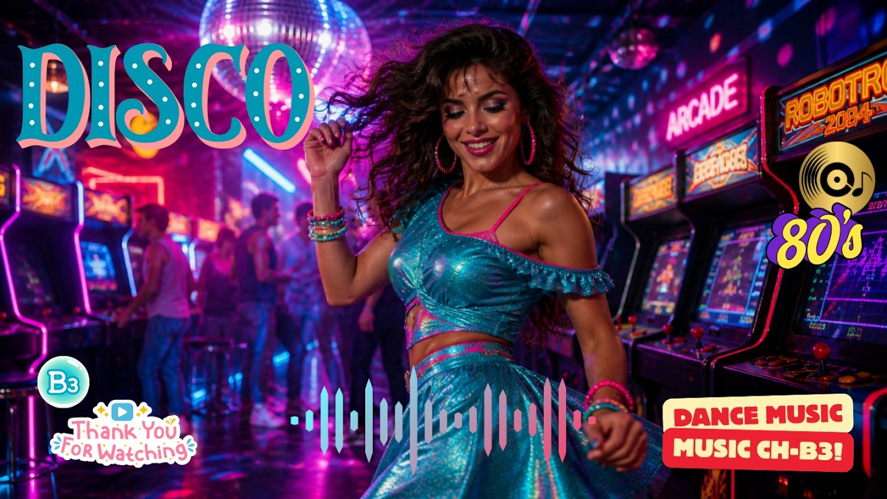 80s Disco Arcade 🕹 Retro Game Groove】🎵High Score Dance🎵 - YouTube