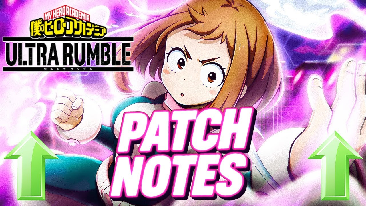 My Hero Ultra Rumble Patch Notes! HAWKS NERFED AGAIN! URARAKA