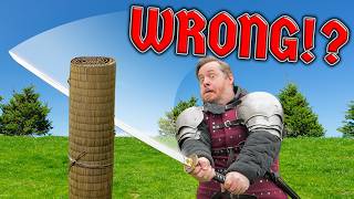 Thats NOT how you cut with a KATANA!?!