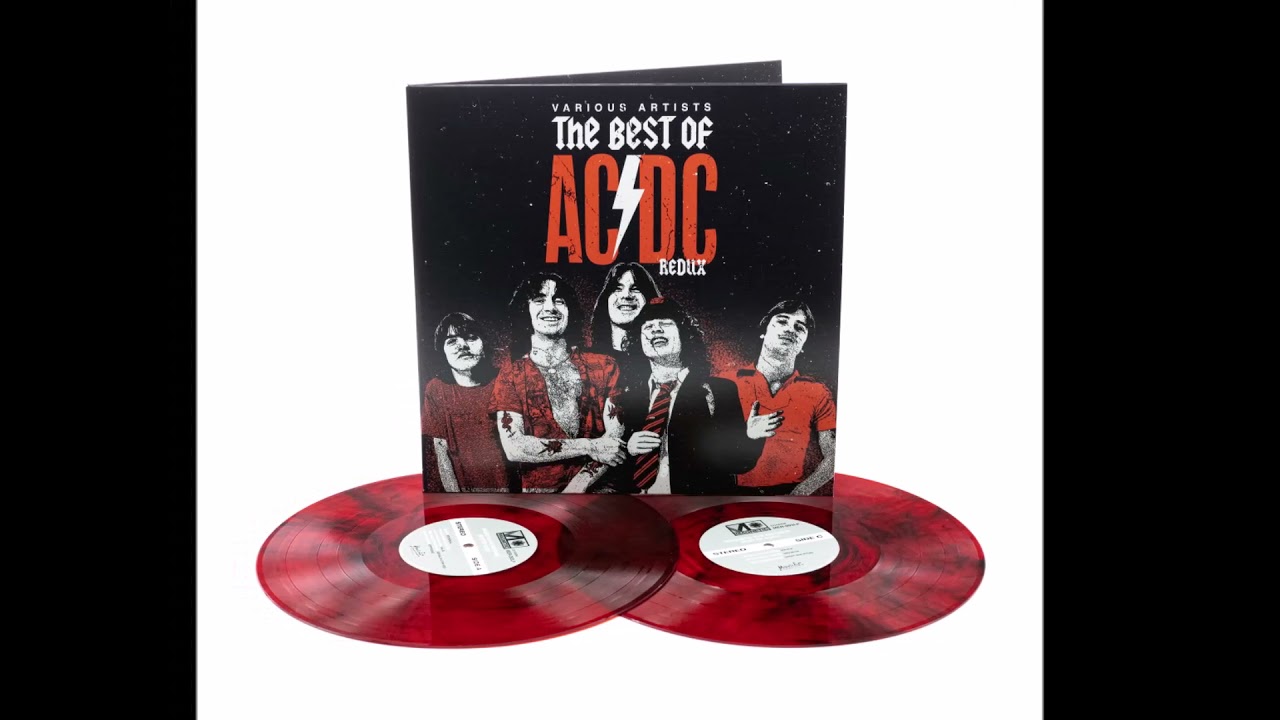 Various Artists - Best of AC/DC [Redux] - Red Marbled Vinyl