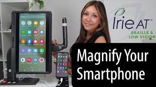 Magnify Your Smartphone with MirrorPad Pro - 3-in-1 Wireless Magnifier + screenshot 3