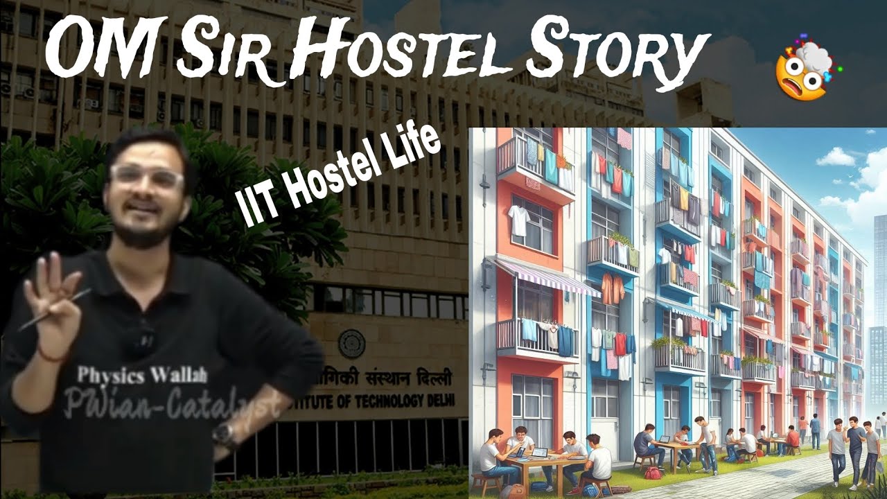 Om sir IIT Story😃his Haveli Brothers at IIT Delhi Hostel | ज्वालामुखी  Hostel IIT Life Storytelling🤯