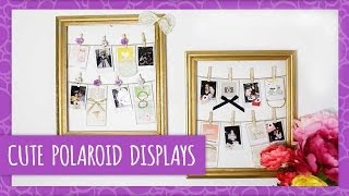DIY Cute Polaroid Frame  & Banner - HGTV Handmade