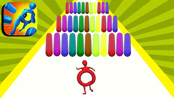 Hole Master Gameplay 🌈⭕️🏃 All Levels 1-3