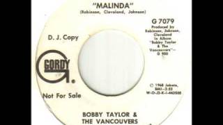 Bobby Taylor & The Vancouvers Malinda chords