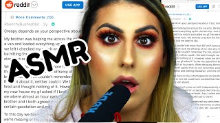Trying ASMR! | Reading Scary Reddit Stories In ASMR!