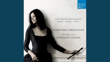 Concerto in C major for Alto Recorder, Strings & Continuo, TWV 51:C: II. Allegro