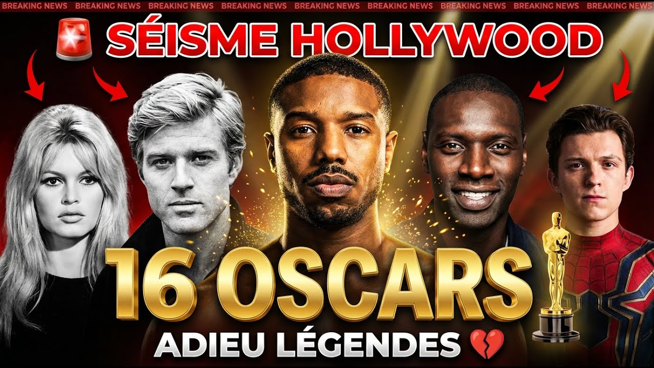 🚨 SÉISME À HOLLYWOOD : 16 Oscars, Bardot & Redford Partis, Spider-Man 4... TOUT A CHANGÉ ! 😱🎬
