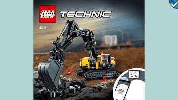 42121 A Heavy-Duty Excavator LEGO® Technic Manual at the Brickmanuals Instruction Archive