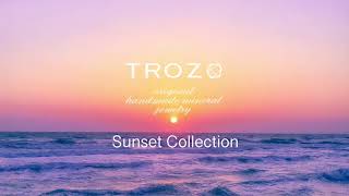 069 Sunset Collection】 アイオライトサンストーン 鉱物原石 ヘアゴム