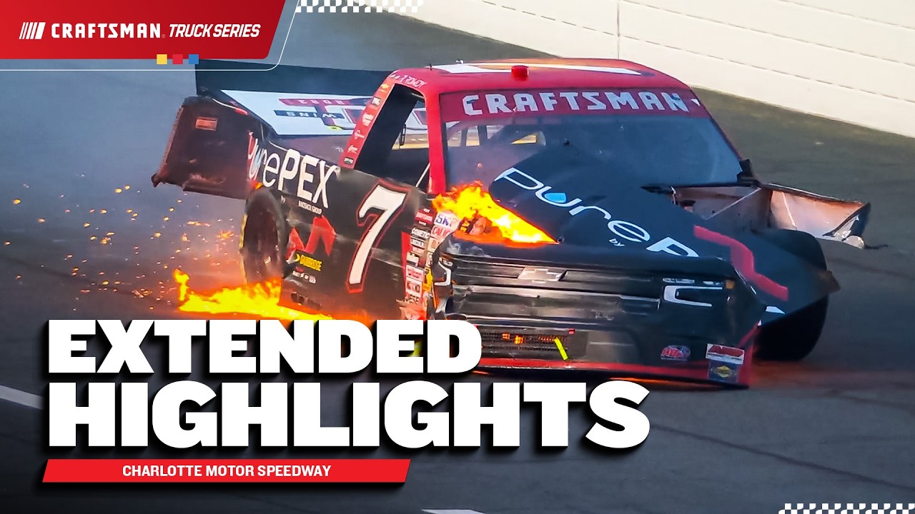 NASCAR Craftsman Truck Series Highlights | 2026 Charlotte Motor Speedway
