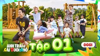 Anh Trai Và Cái Đuôi Nhỏ - Tập 1: ISAAC, CODY, JSOL, HURRYKNG "hoảng loạn" ngày đầu làm "bảo mẫu"