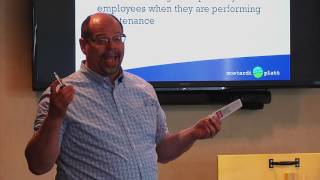 Lockout/Tagout & Machine Guarding by David Osadjan of Mostardi Platt