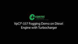 How to Protect Diesel Engine Air Inlets from Rust during storage | Fogging Cortec VpCI-337