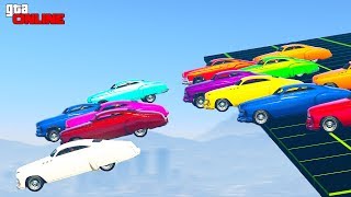 ЖЕСТКАЯ ПИХАНИНА НА НОВОГОДНЕЙ КАРТЕ В GTA 5 ONLINE. ГОНКИ В ГТА 5 ОНЛАЙН