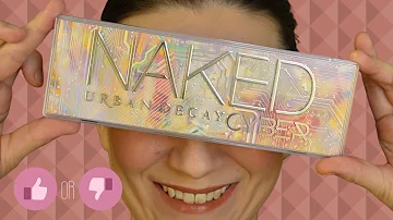 Urban Decay Naked Cyber Palette // Application & First Impression