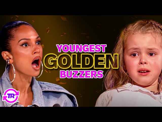 YOUNGEST GOLDEN BUZZER Auditions That SHOCKED The World On Got Talent 2023! class=