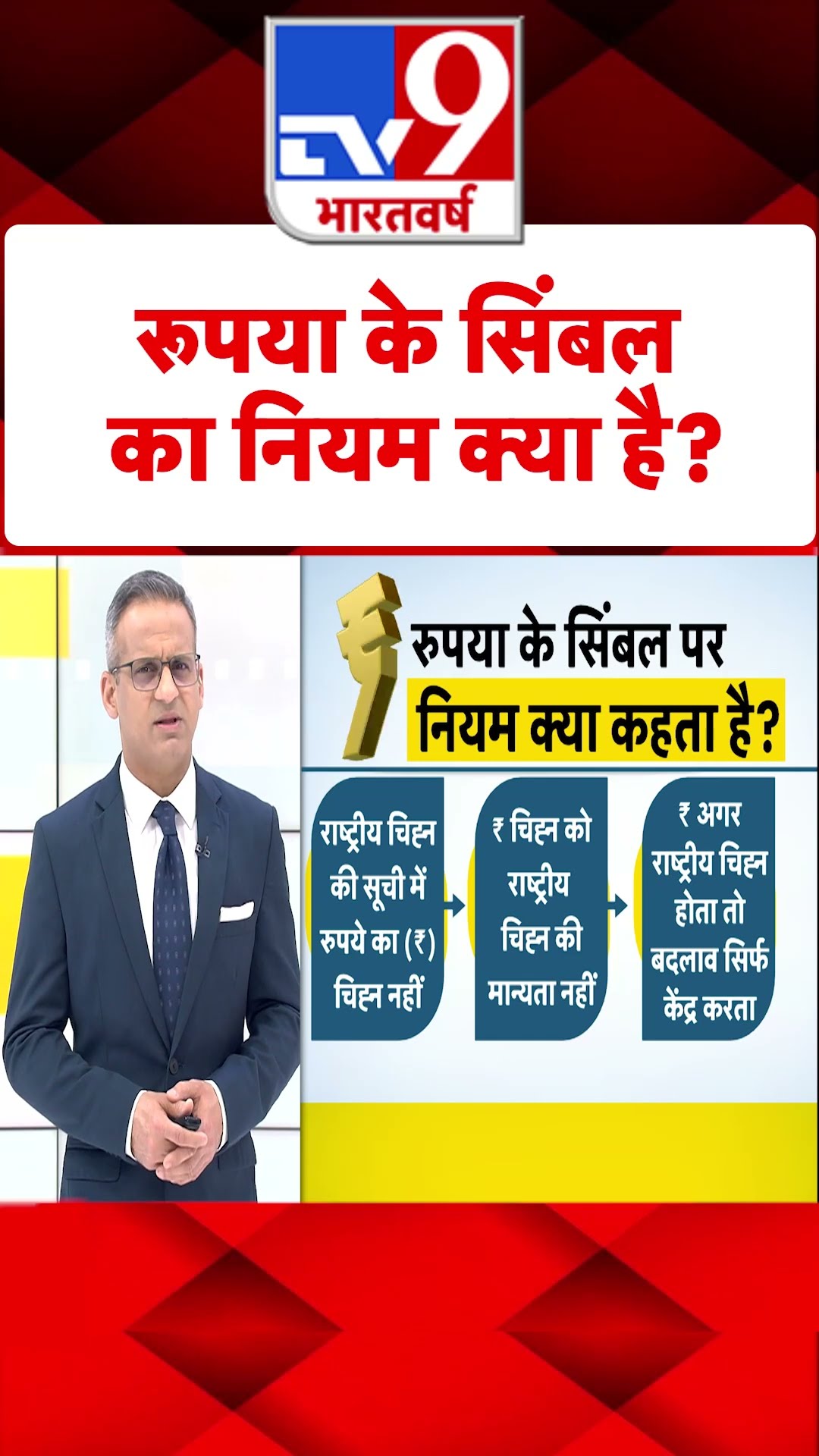 रूपया के सिंबल का नियम क्या है?#tv9shorts