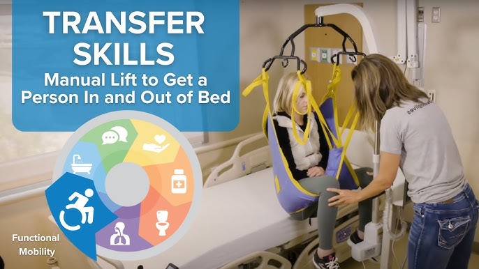How to Complete a Slide Board Transfer, Wheelchair to Bed
