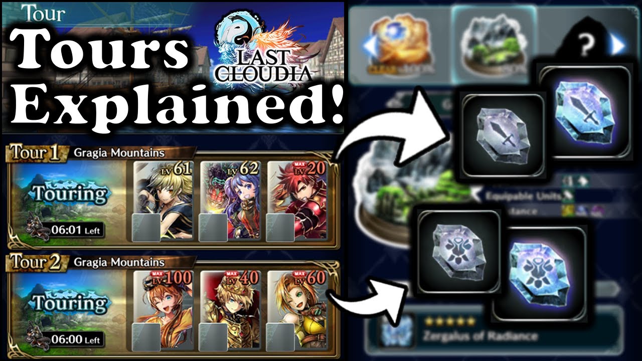 TOURS EXPLAINED!! The Only Infinite Weapon/Armor Shard Farm! | Last Cloudia