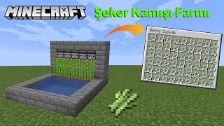 Minecraft SINIRSIZ ŞEKER KAMIŞI Farmı! (1.16.5)
