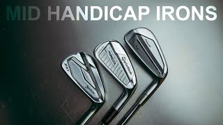 BEST GOLF IRONS FOR A MID HANDICAP GOLFER TaylorMade, Mizuno and Srixon