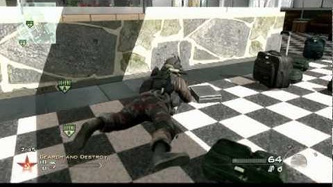 MW2 GB Singles 1v1 Clan Match 3rd Person