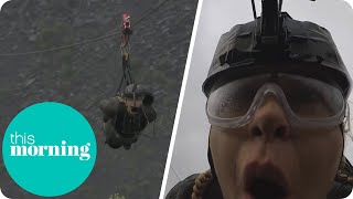 Josie Gibson Takes On The Fastest Zipline In The World! | This Morning