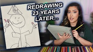 I Redrew My First Drawing 23 Years Later See My Progress