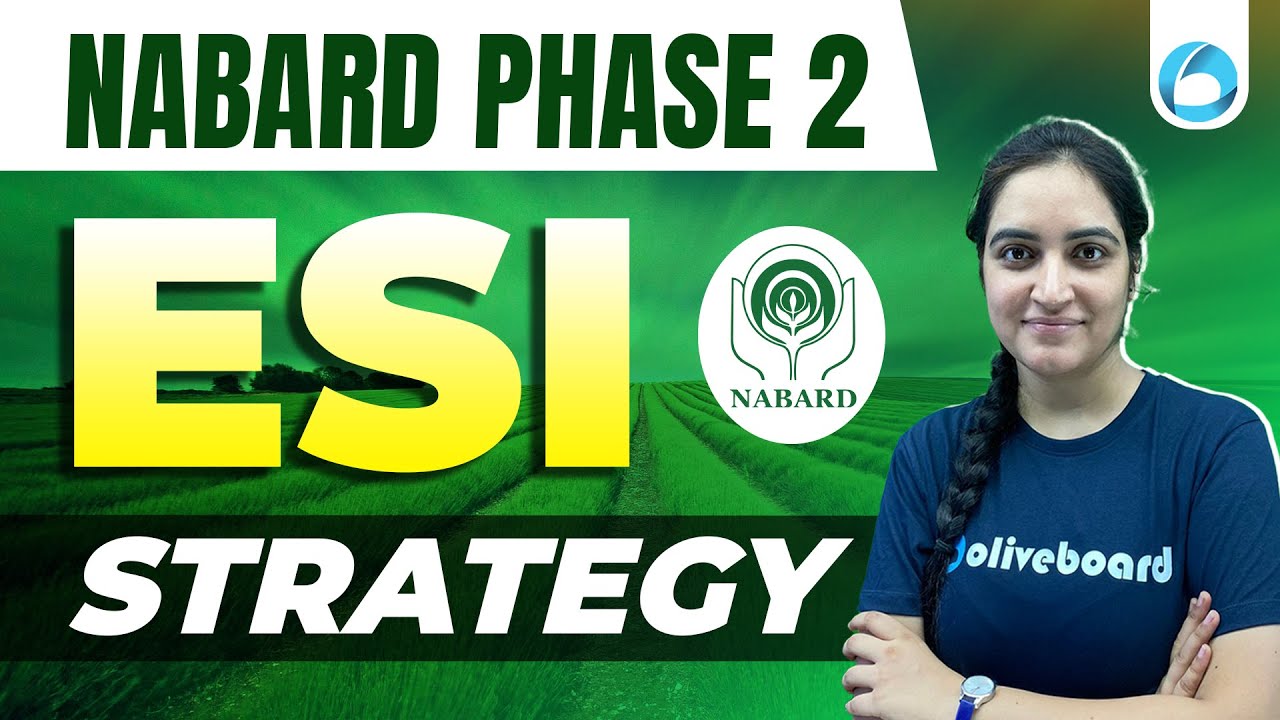 NABARD Phase 2 ESI Strategy | Complete Study Guide | NABARD Grade A ...