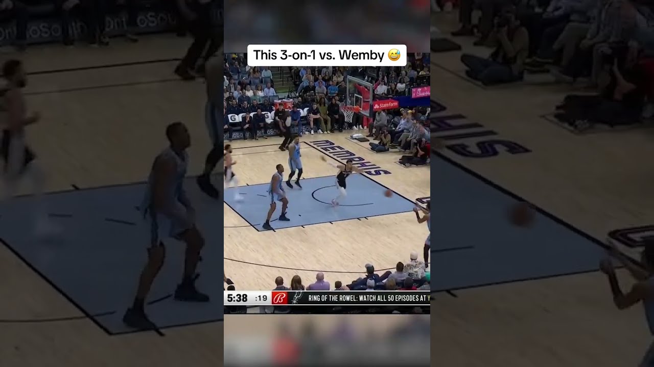 3 On 1 Vs Wemby 