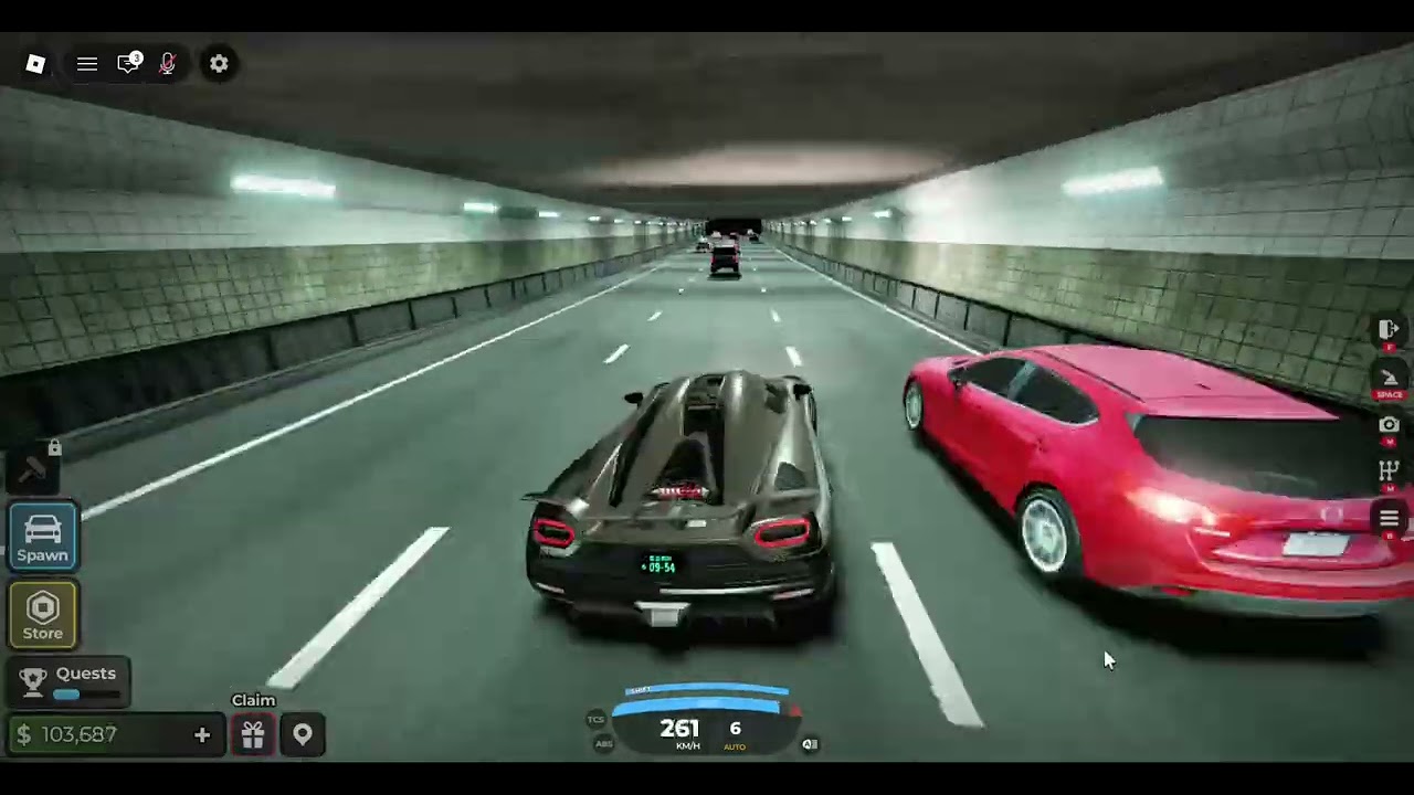 midnight chasers (mini gameplay)