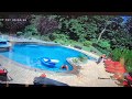 Husband Slipping into pool goes VIRAL