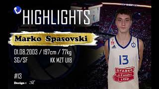 HIGHLIGHTS MARKO SPASOVSKI