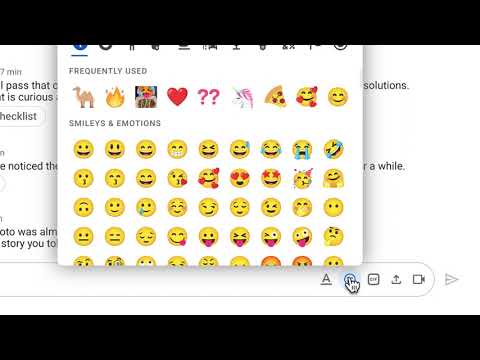 Custom emojis in Google Chat