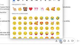 Custom emojis in Google Chat screenshot 4