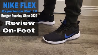 Nike Flex Experience Run 10 Running Shoe on Budget 2022 Unboxing, Review, & On Feet HD 1080p YouTube
