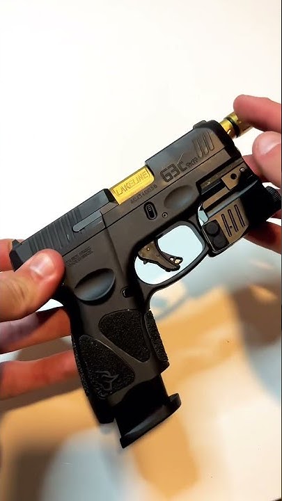 Taurus G3C with extended mag, laser light combo, threaded barrel and ...