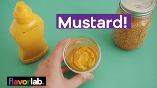 How to make mustard  from mustard seed to condiment!