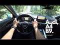 Audi A4 B9 1.4 TFSI S-tronic 150 HP 4K | POV Test Drive #091 Joe Black